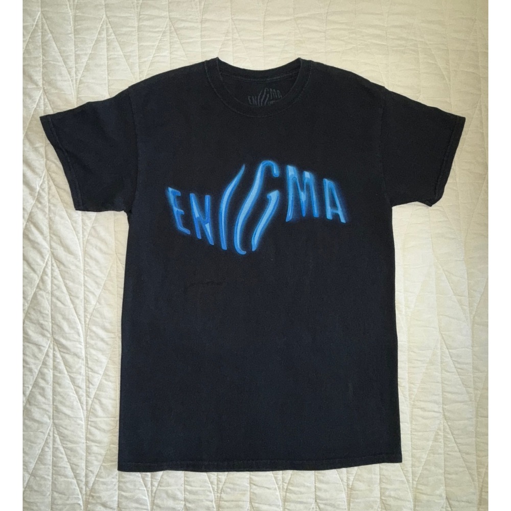 Lady Gaga Enigma T-Shirt Mens Medium Black Excellent Las Vegas Residency Tour‎